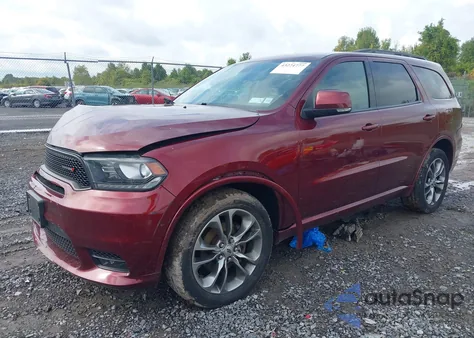 2020 Dodge Durango Gt Plus Awd from USA, damaged, VIN 1C4RDJDG4LC205591